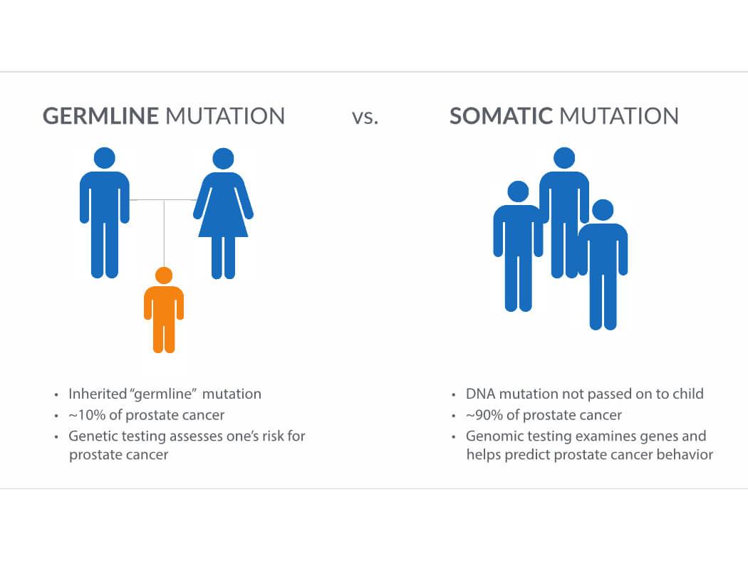 So sánh giữa Đột biến di truyền và đột biến khối u