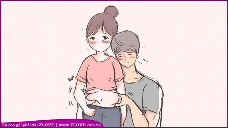 Tại sao con trai thích sờ bụng con gái? Yêu chàng nhiều hơn khi biết lý do này