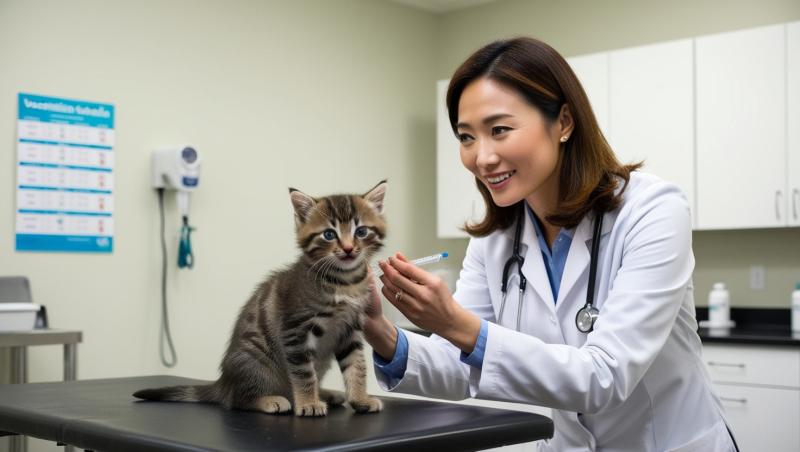 Tiêm vắc xin cho mèo và những điều cần lưu ý