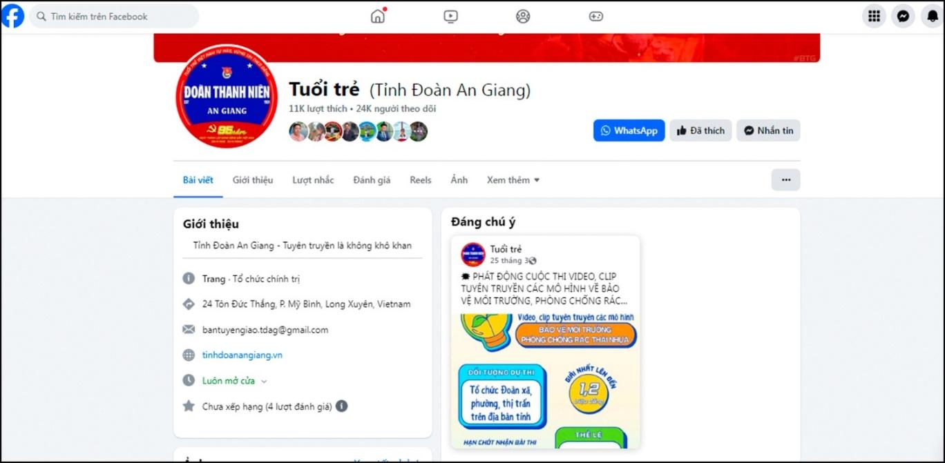 Lan tỏa thông điệp sống xanh qua Cuộc thi video clip tuyên truyền mô hình bảo vệ môi trường | Cổng thông tin điện tử tỉnh An Giang