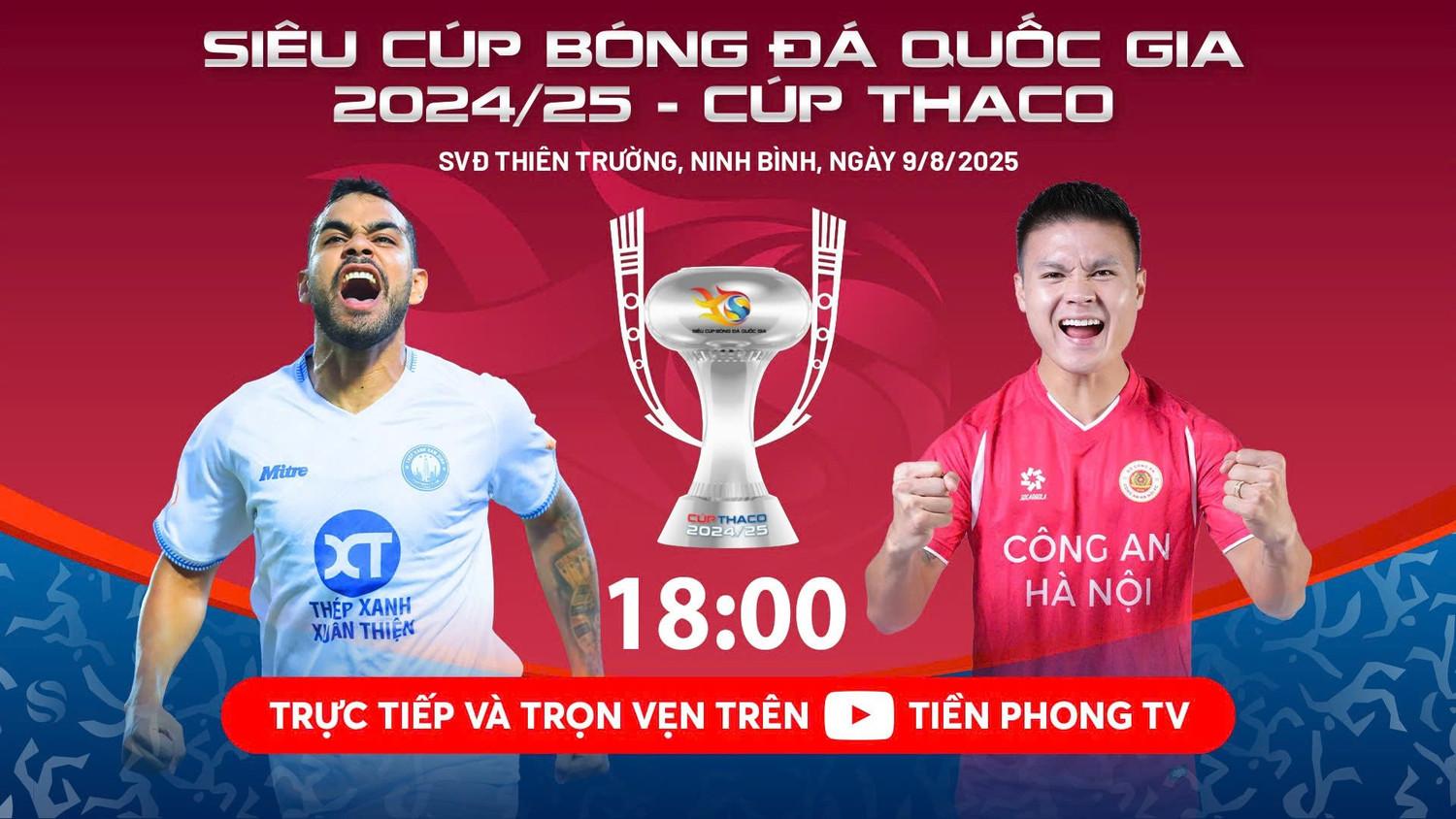Nhận định Thép Xanh Nam Định vs Công An Hà Nội, 18h00 ngày 9/8: Siêu kinh điển bóng đá Việt
