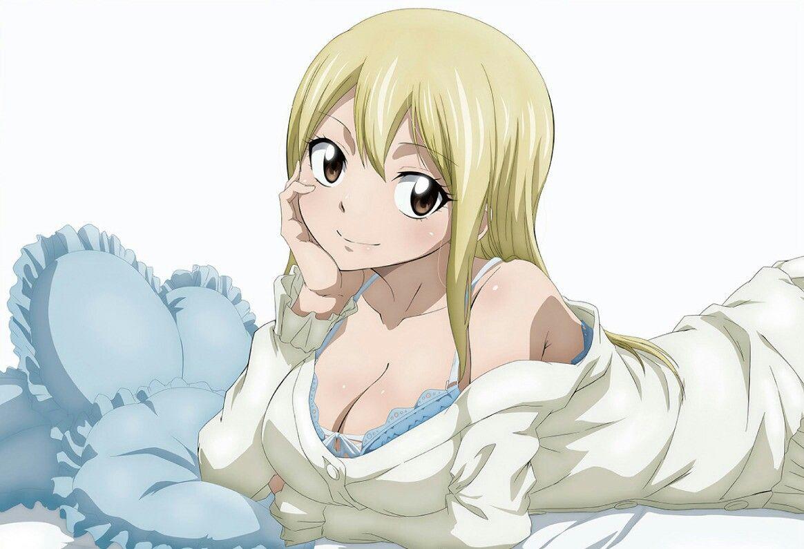 Full ảnh Lucy Hearfillia đẹp, ảnh chibi, cười siêu ngầu