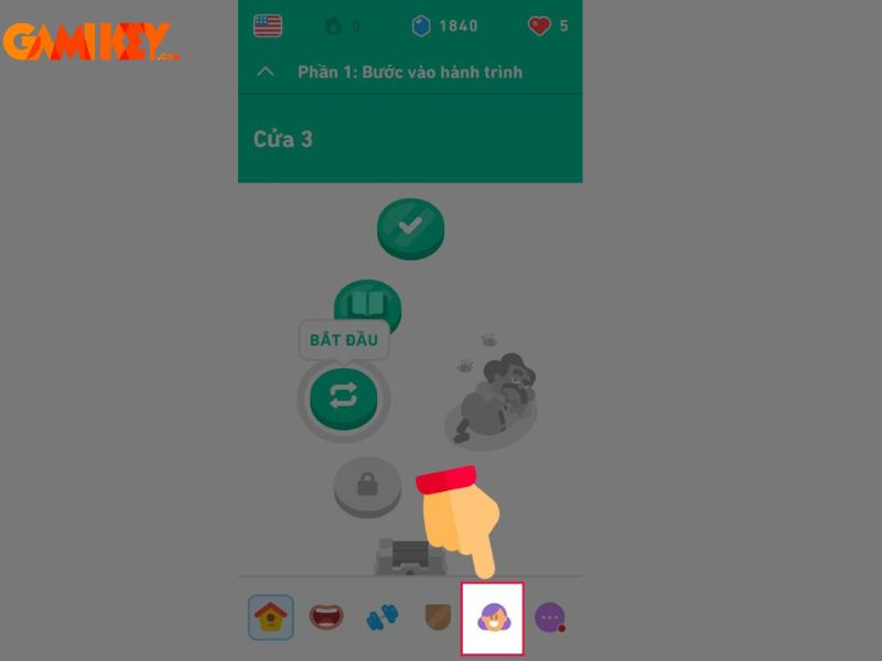 Hướng dẫn cách kết bạn trên Duolingo đơn giản trên thiết bị
