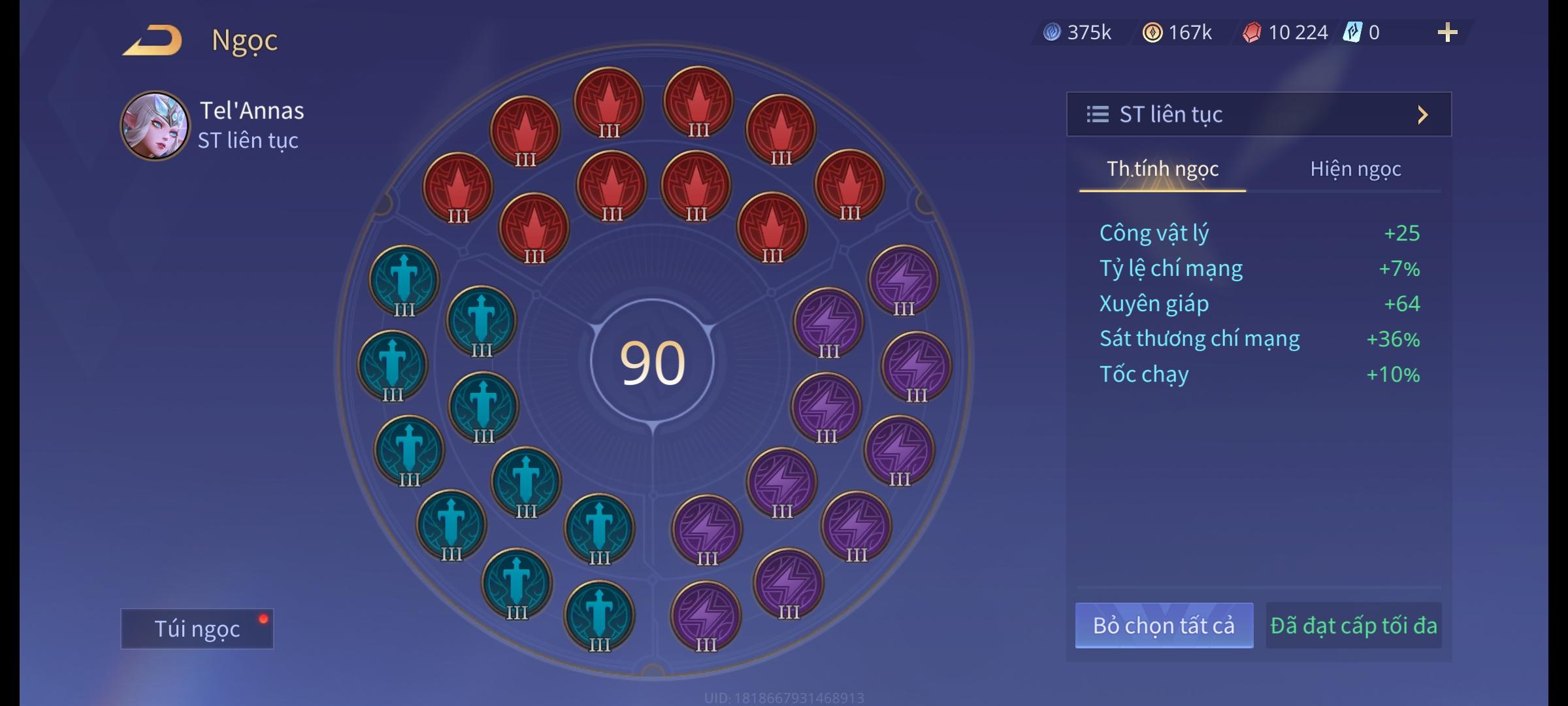 Giáo án độc lạ Liên Quân: Tối ưu sức mạnh Xạ Thủ top 1 với build đồ Tel'Annas full damage