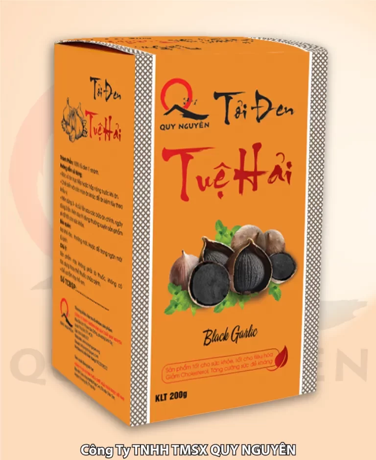 Tỏi Đen Tuệ Hải (Hộp 500gr)