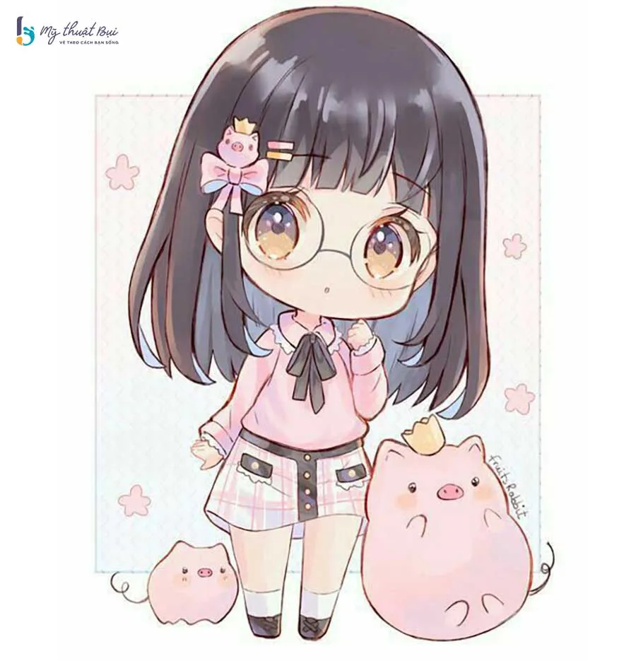 Tranh Vẽ Chibi Cute Girl: Khám Phá Vẻ Đáng Yêu Bất Tận và Bí Quyết Tối Ưu Hình Ảnh