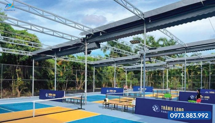 Mái che sân pickleball